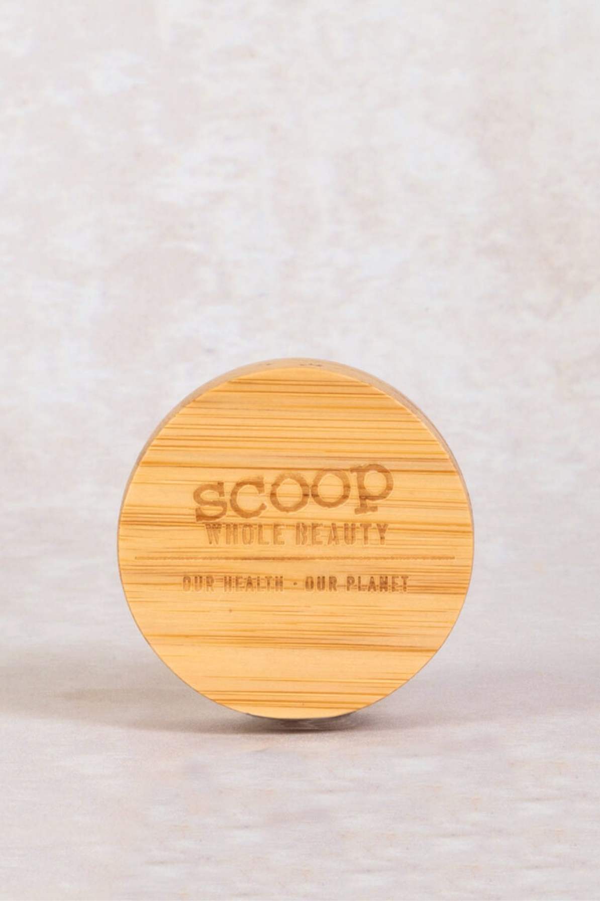 Round Individual Bamboo Compact