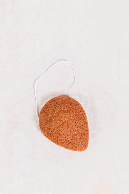 100% Pure Konjac &amp; Pink Clay Compostable Face Sponge