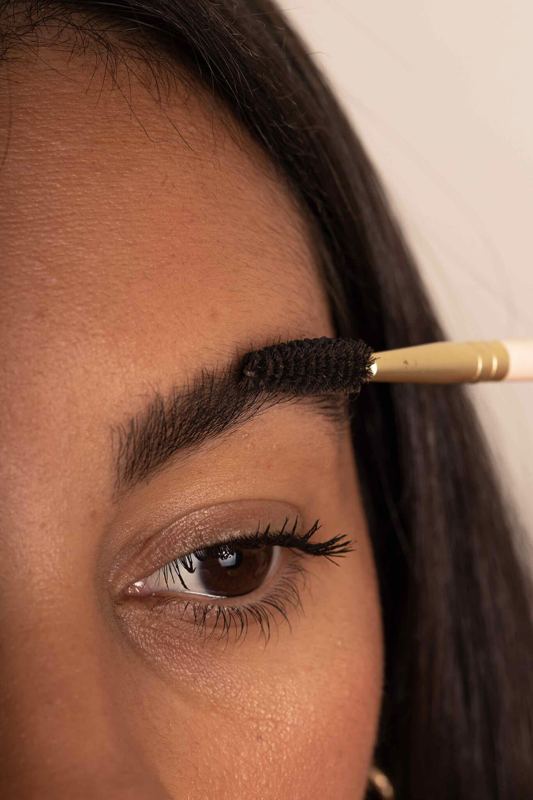 Double Sided Mud Cake Mascara Brush