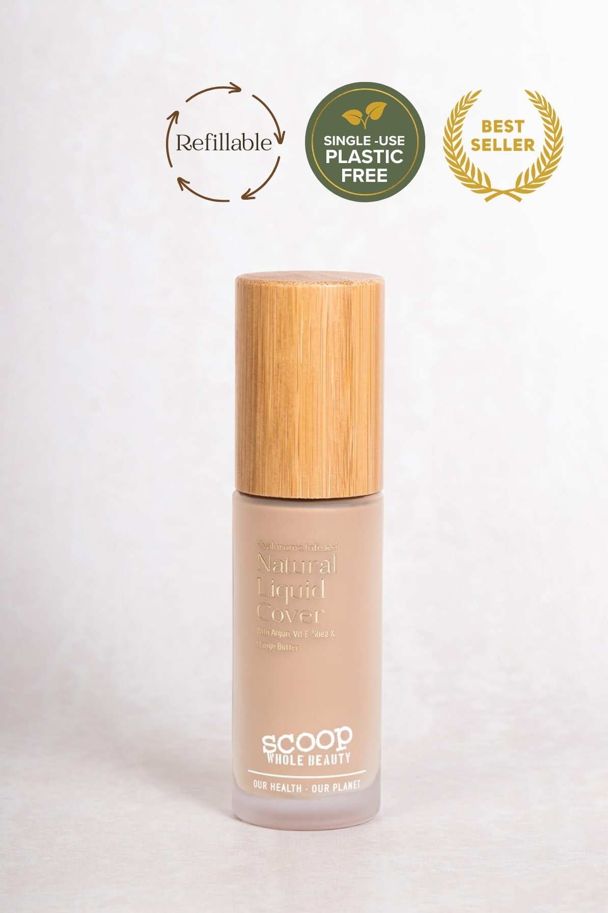 Hyaluronic-Infused Natural Liquid Cover